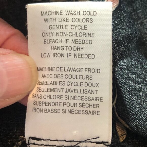 DR2 DANIEL RAINN Black Pink Floral Flutter Short Sleeve Blouse Top Womens size M - Picture 8 of 8